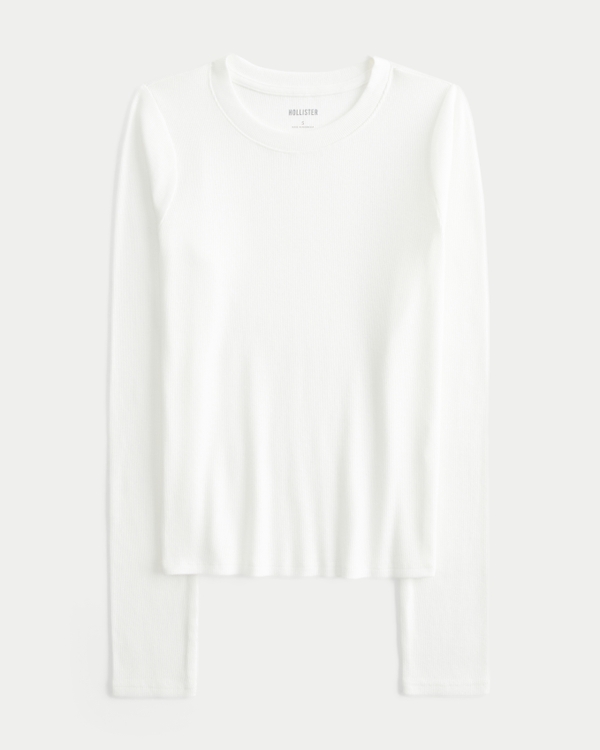 Long-Sleeve Crew Top