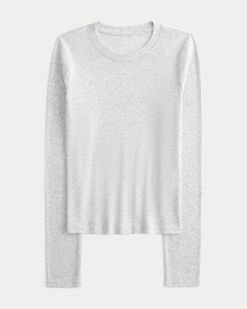 Long-Sleeve Crew Top