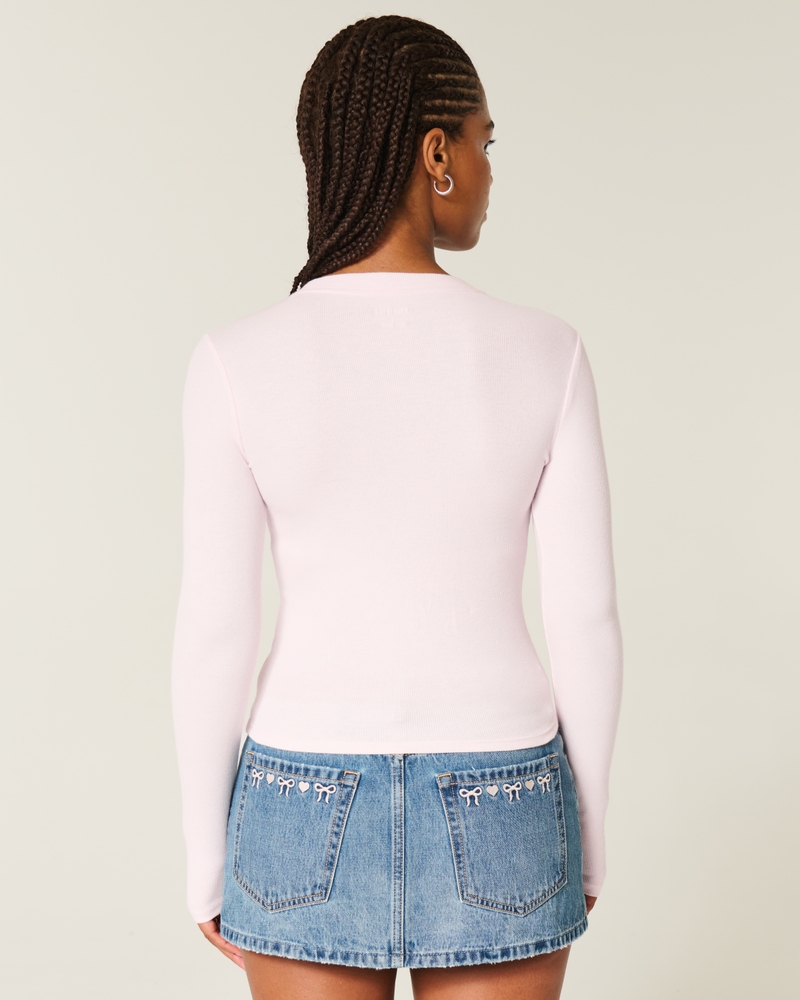 Long-Sleeve Crew Top