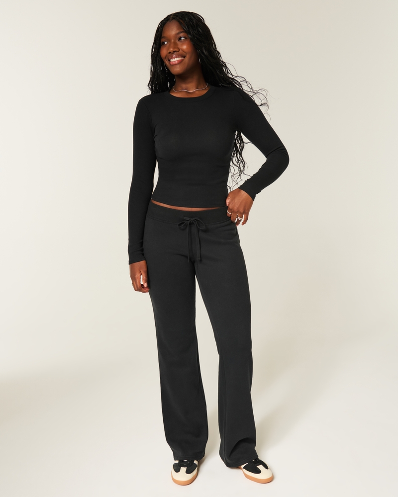 Long-Sleeve Crew Top