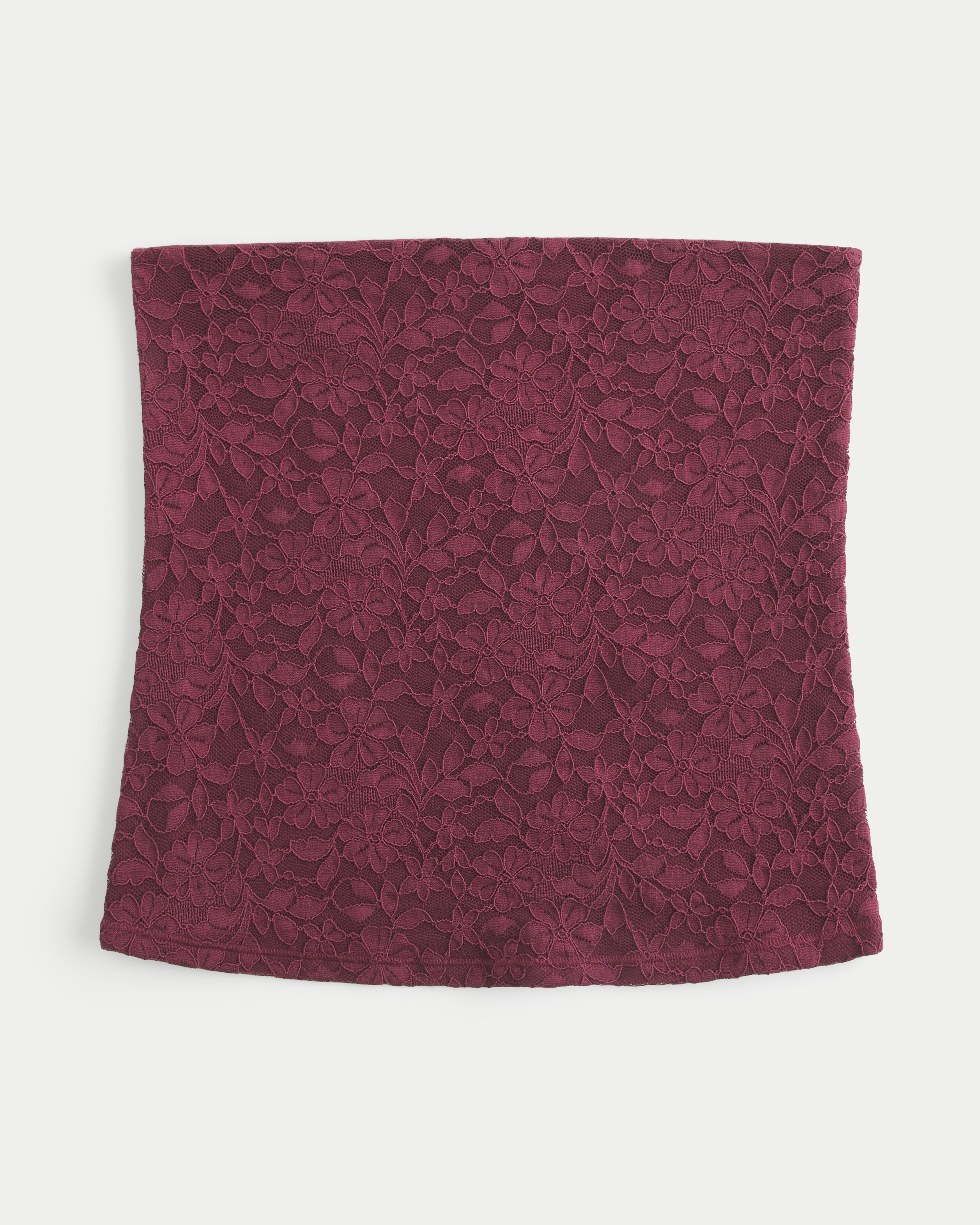 All-Over Lace Tube Top