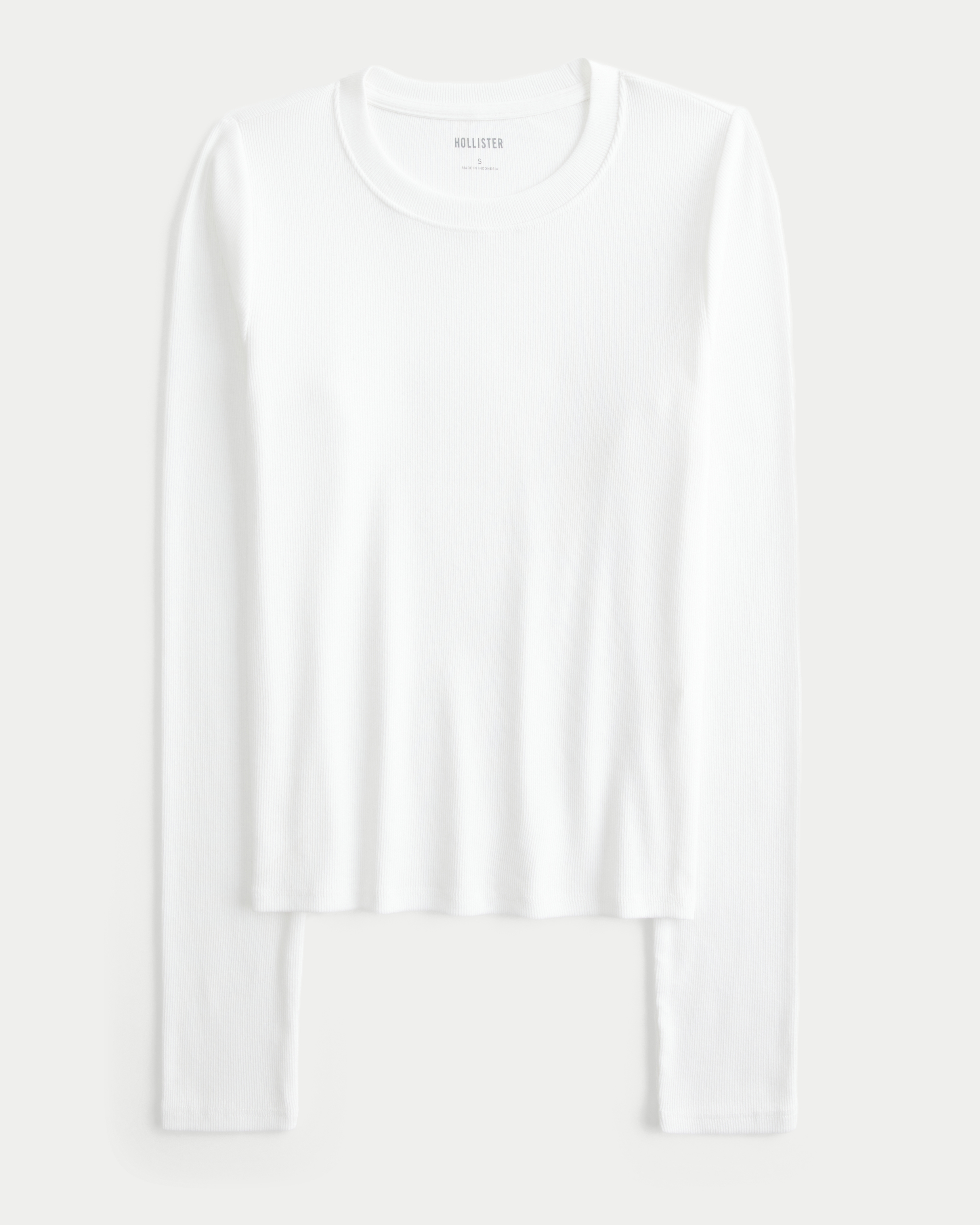 Hollister Long-sleeve Crew Baby Tee