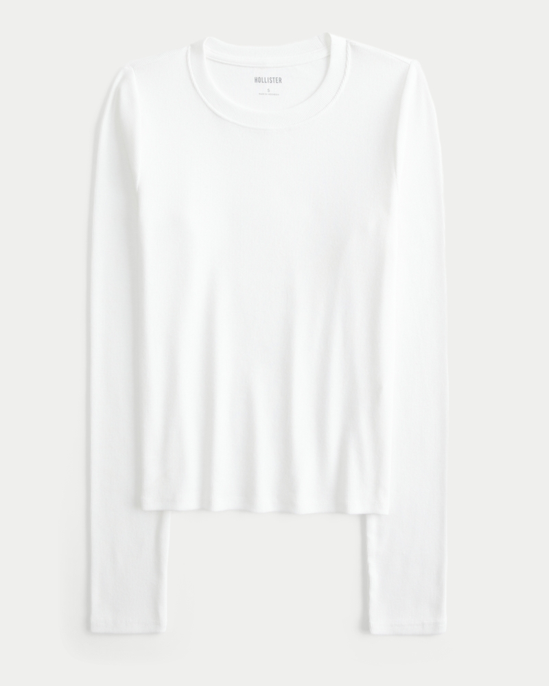 Long-Sleeve Crew Baby Tee