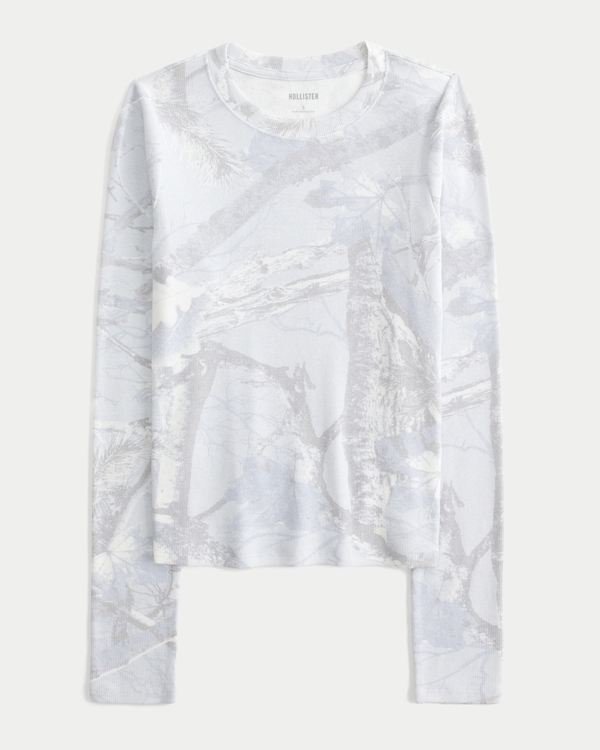 Long-Sleeve Crew Baby Tee