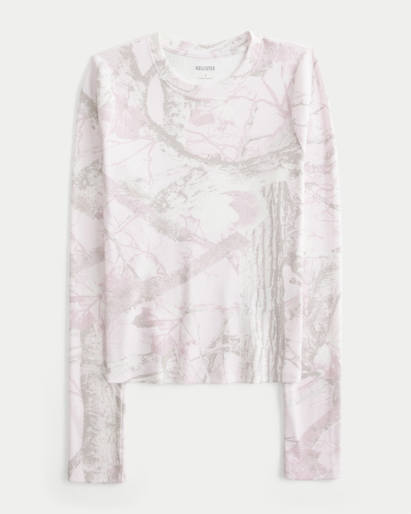 Long-Sleeve Crew Baby Tee