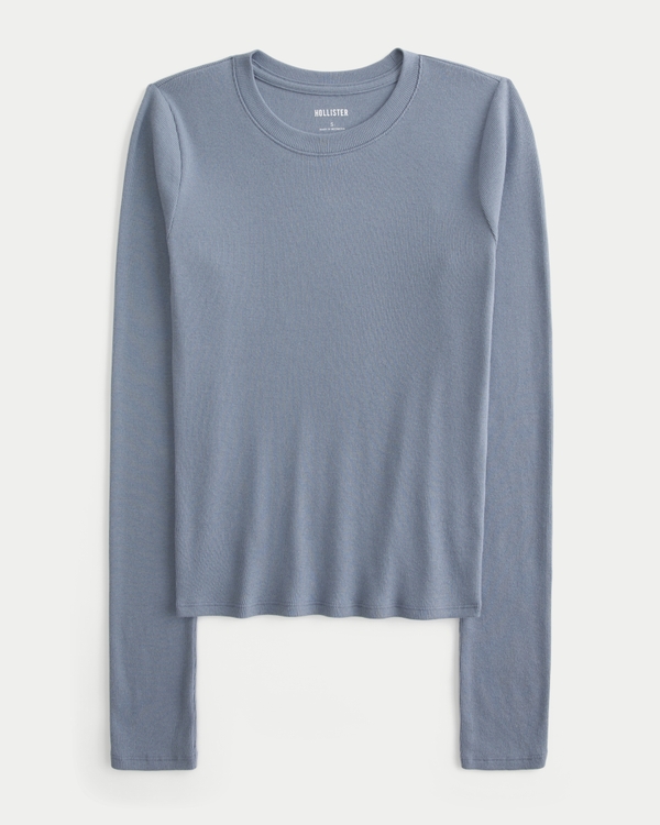 Long-Sleeve Crew Baby Tee