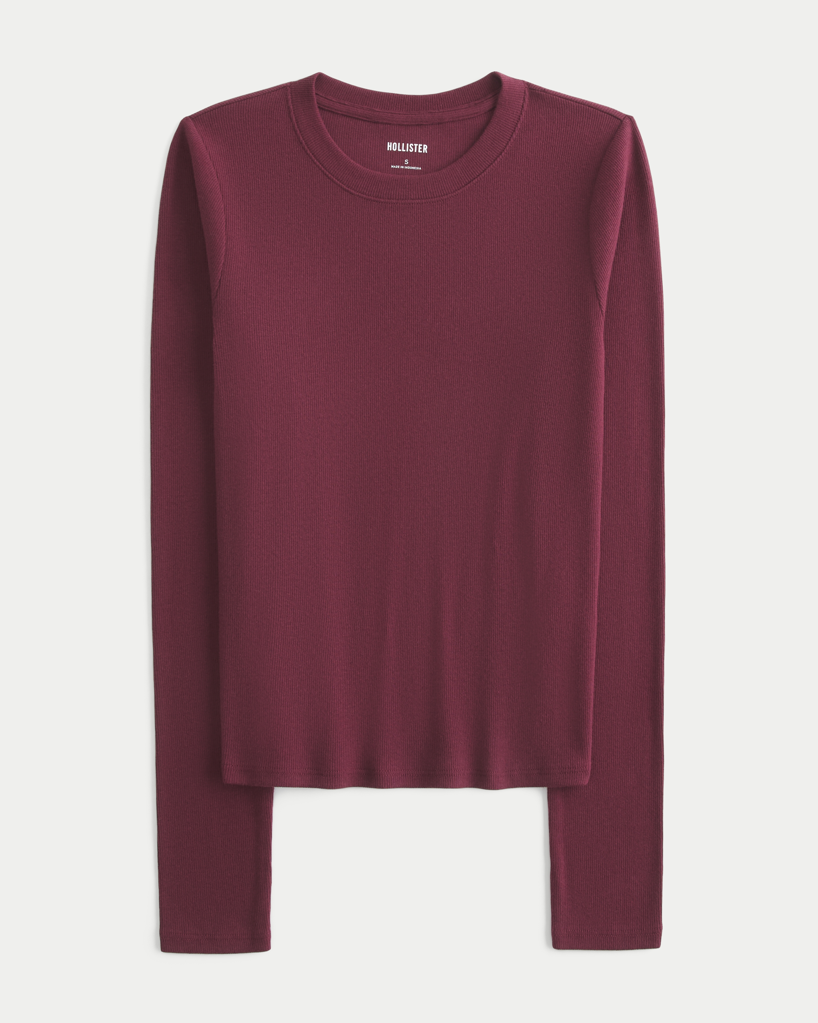 Hollister Long-sleeve Crew Baby Tee
