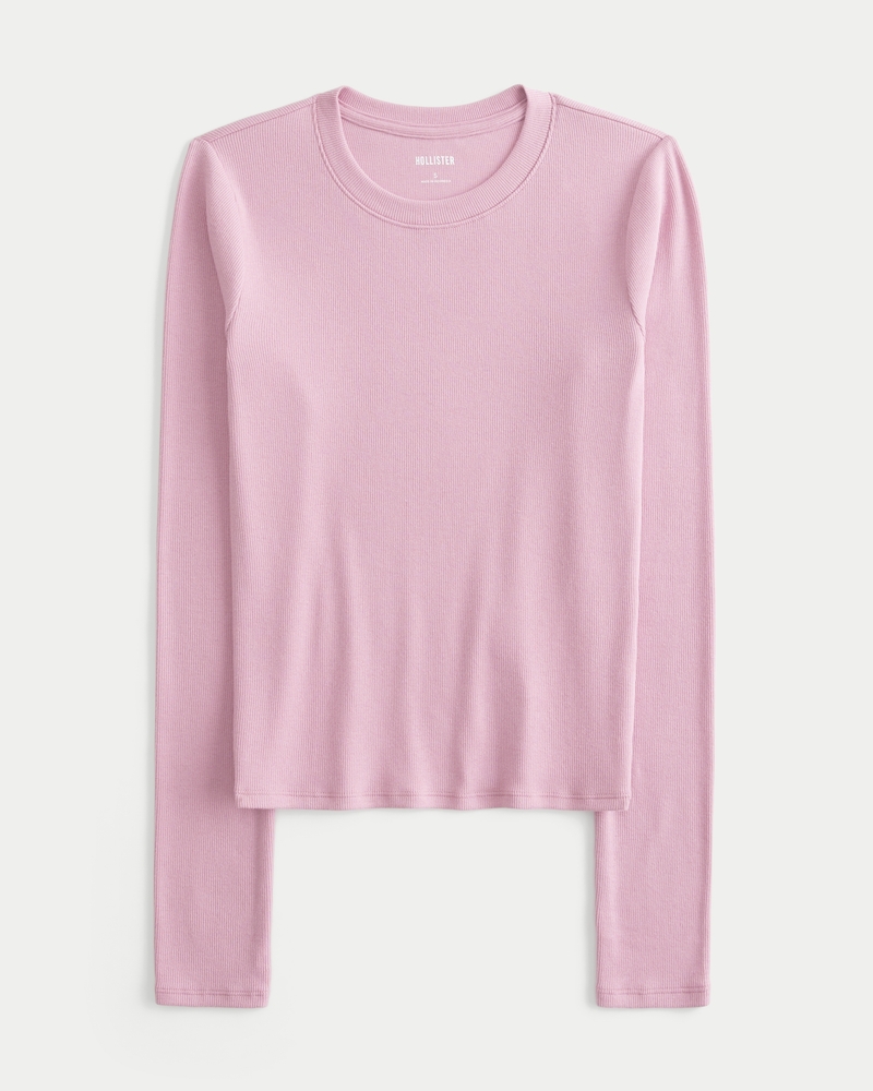 Long-Sleeve Crew Baby Tee