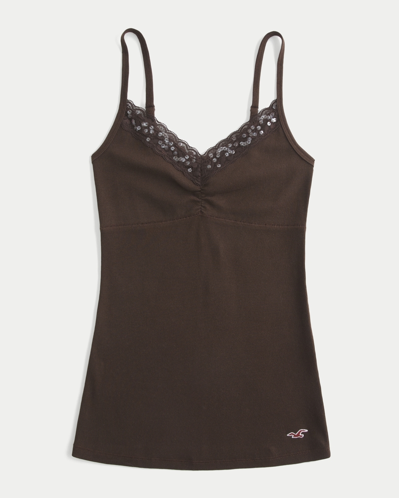 Holiday Vault Release Lace Trim Layering Cami