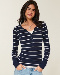 Long-Sleeve Icon Henley
