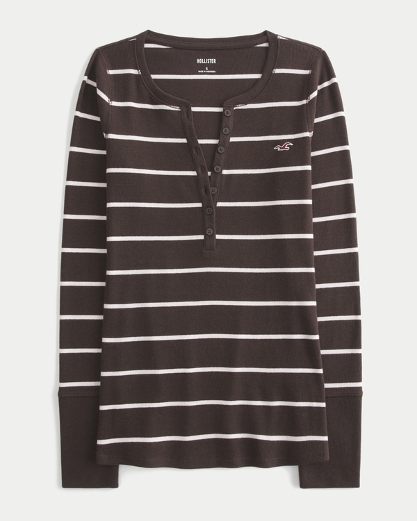 Long-Sleeve Icon Henley