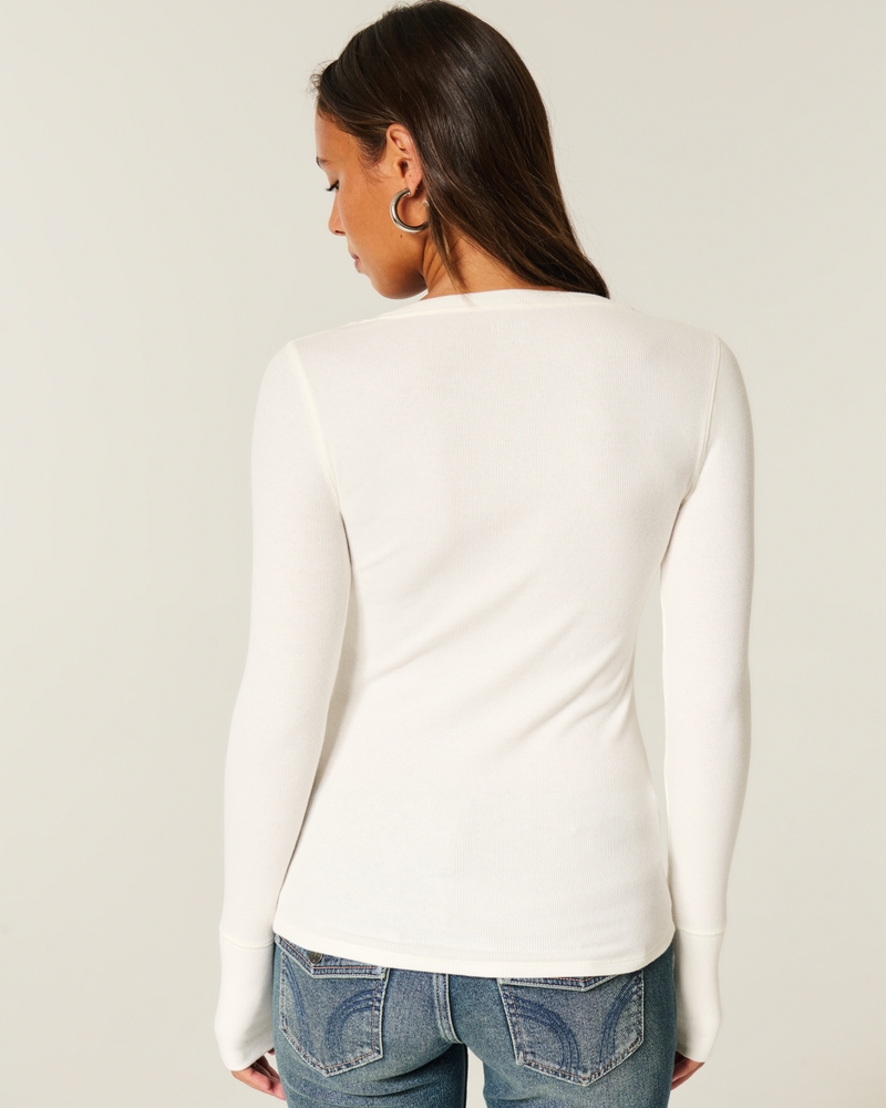Long-Sleeve Icon Henley