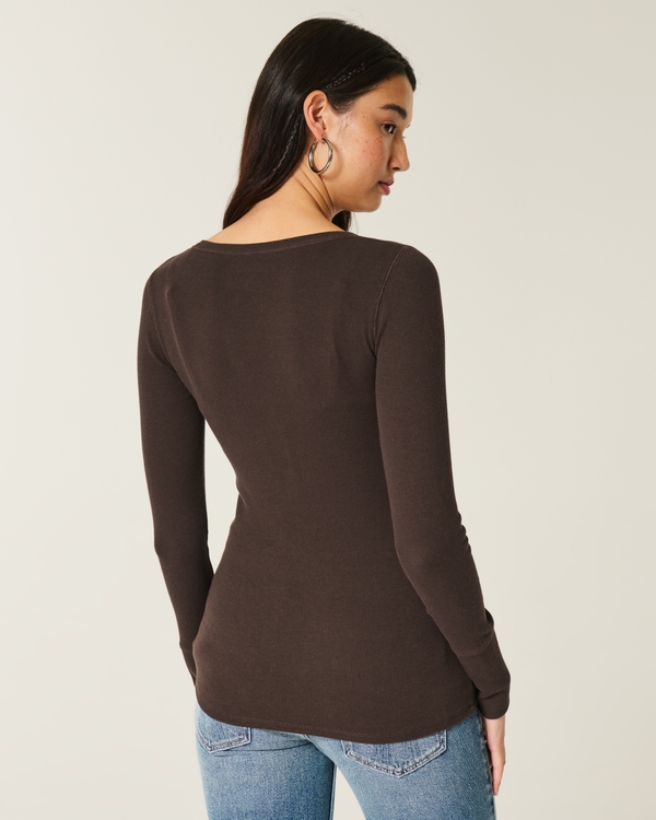 Long-Sleeve Icon Henley