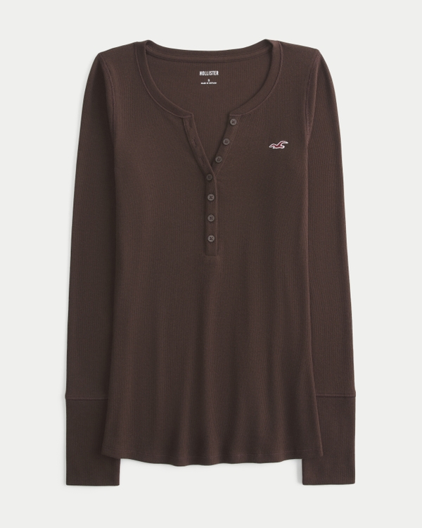 Long-Sleeve Icon Henley