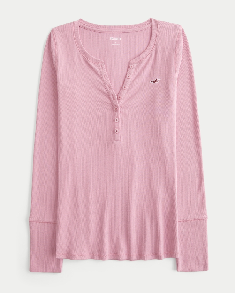 Long-Sleeve Icon Henley