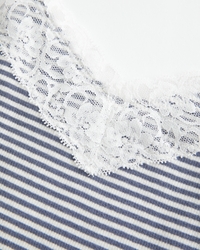 Lace Trim Layering Cami