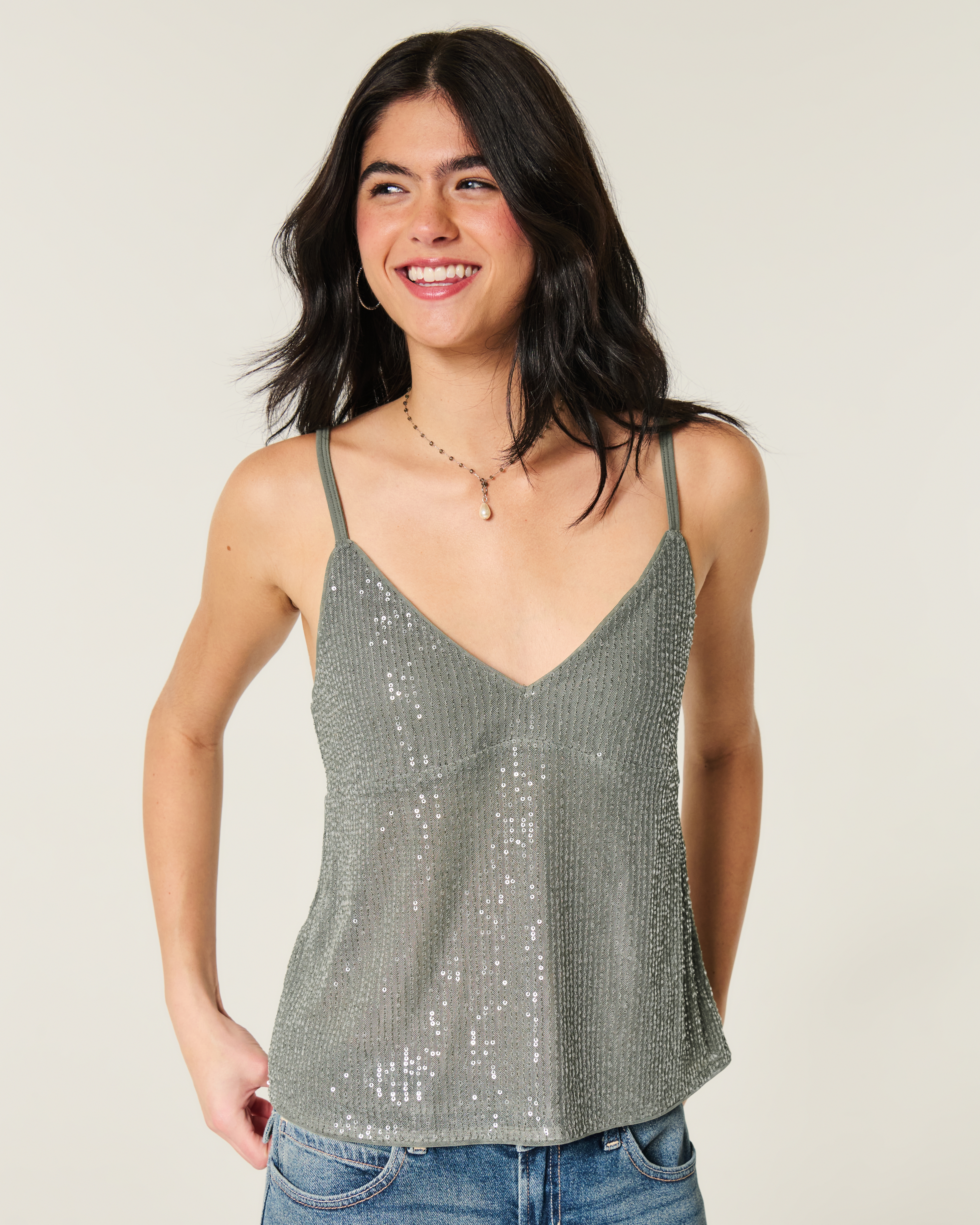 Easy Shine Babydoll Top