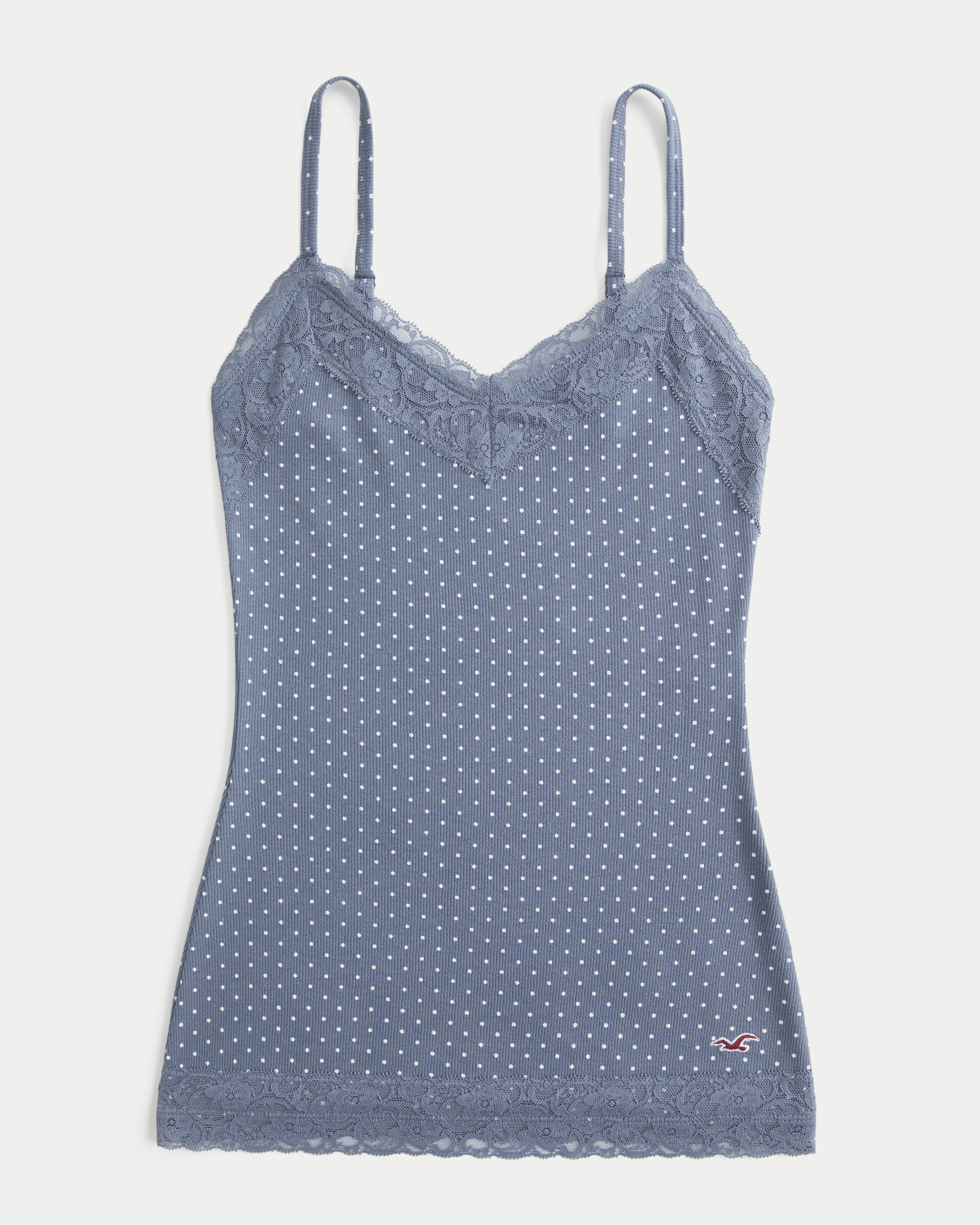 Lace Trim Layering Cami