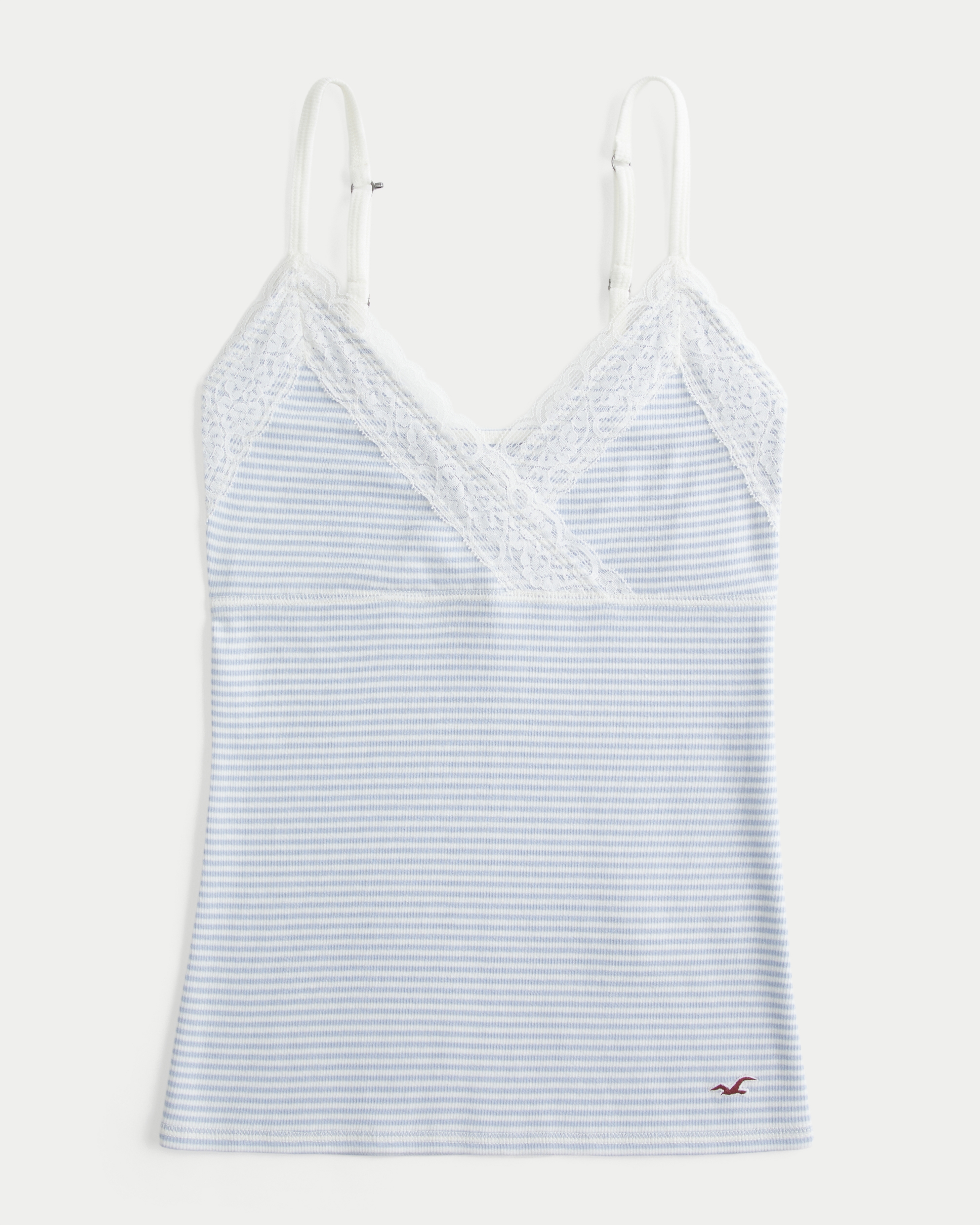 Wrap Lace Trim Layering Cami