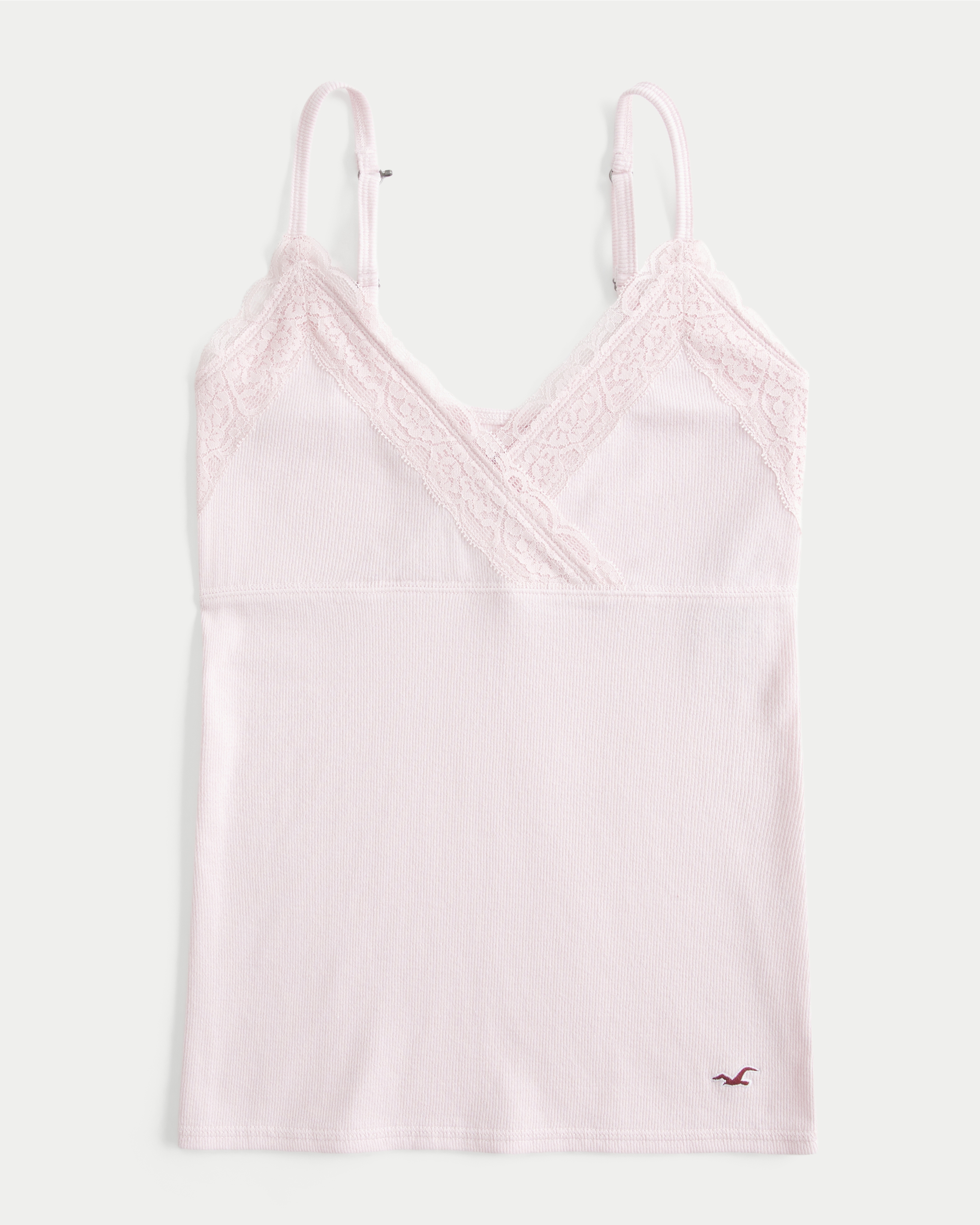 Lace Trim Layering Cami