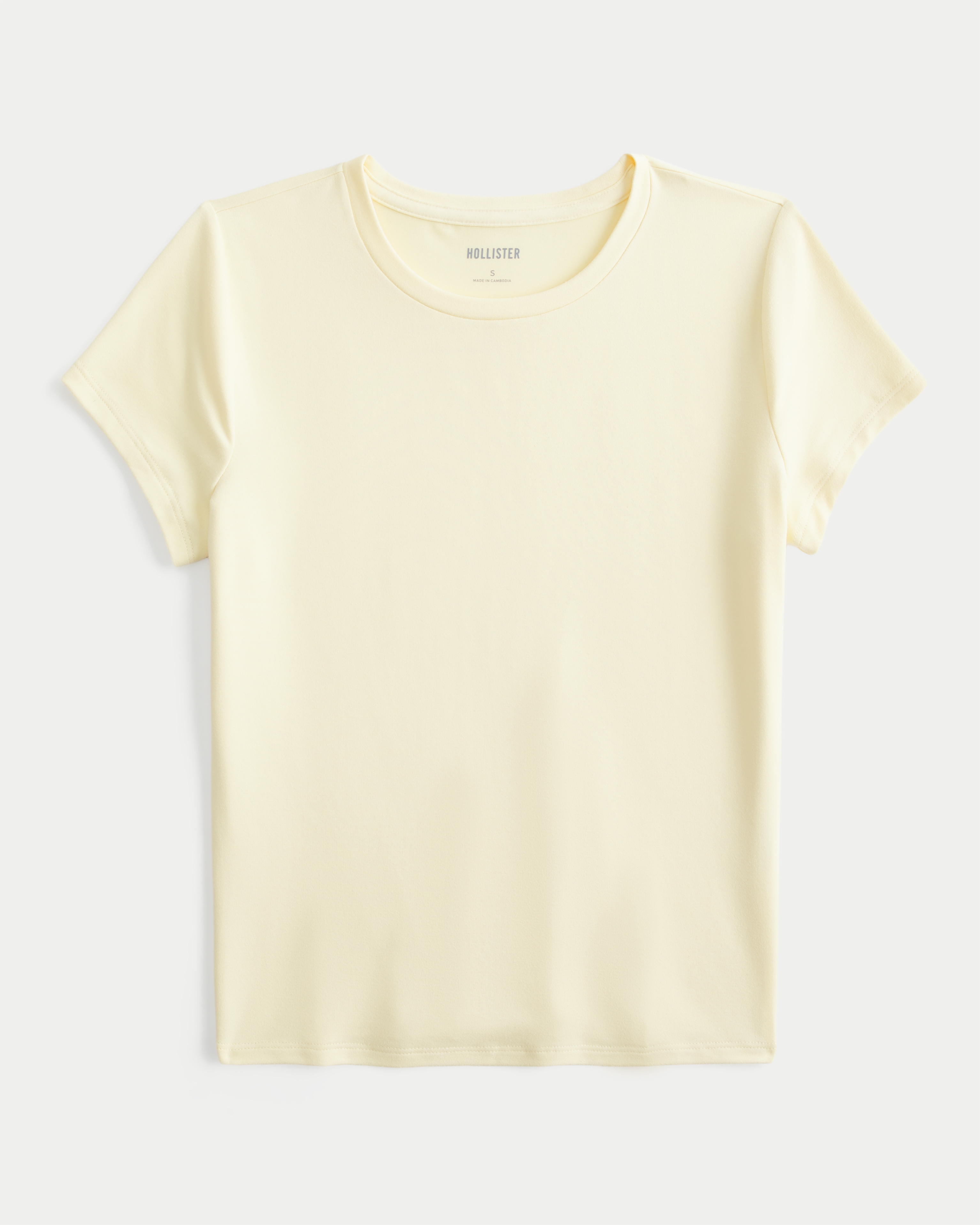 Seamless Fabric Crew Baby Tee