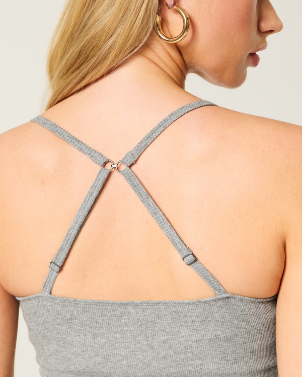 Wrap Lace Trim Layering Cami