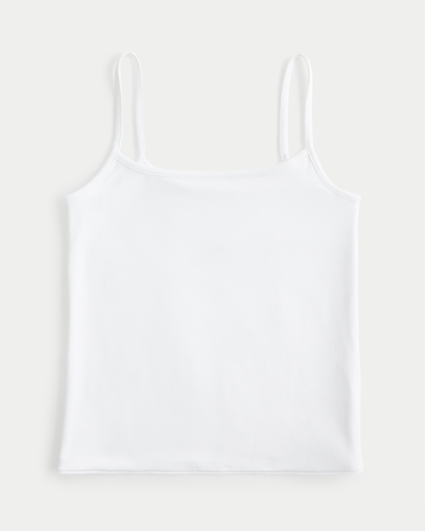 Hollister Callie Seamless Fabric Cami, White view 1