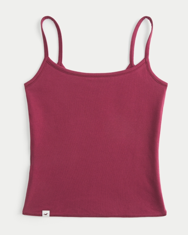 Hollister Callie Reversible Cami, Burgundy Stripe view 2