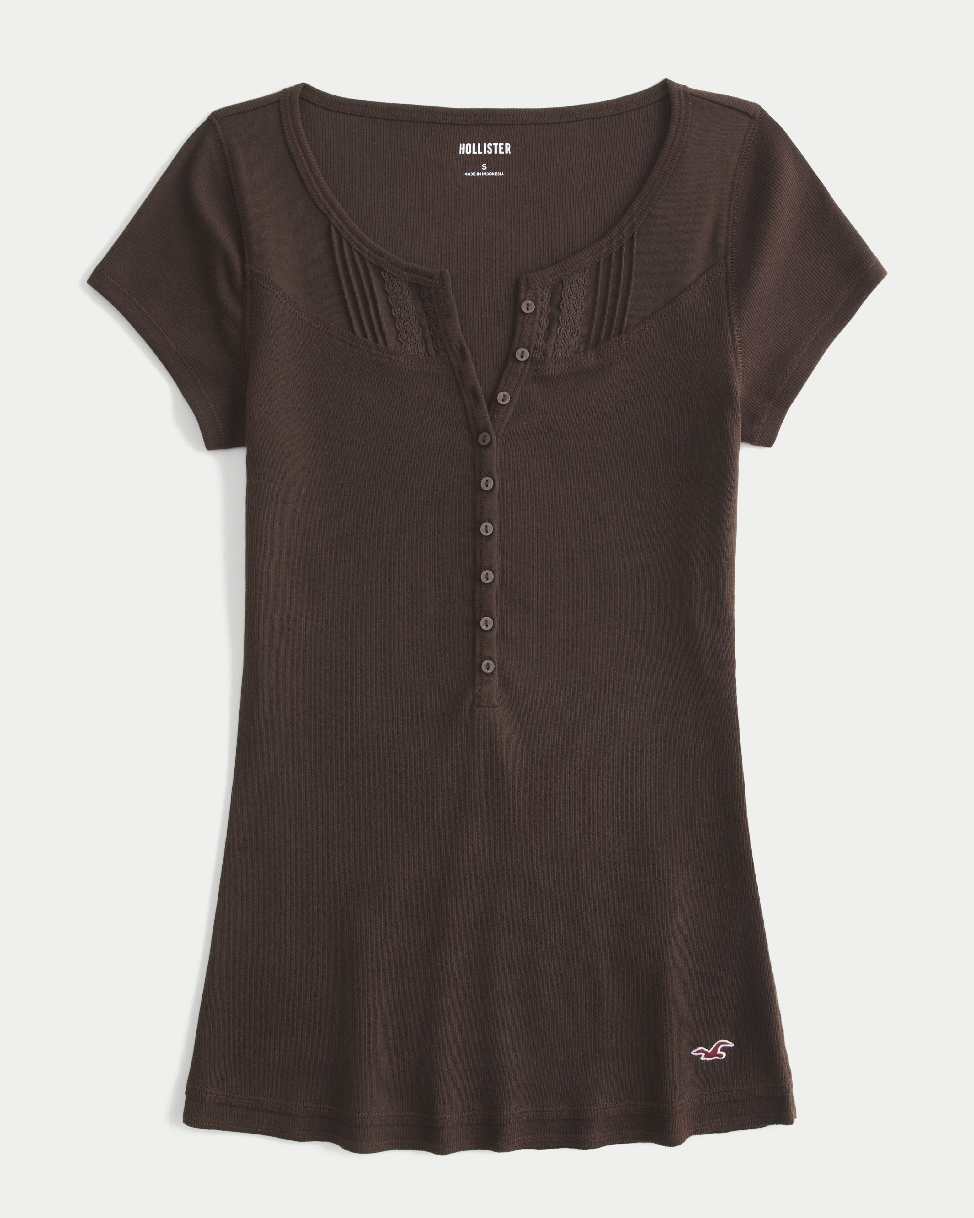 Short-Sleeve Icon Henley