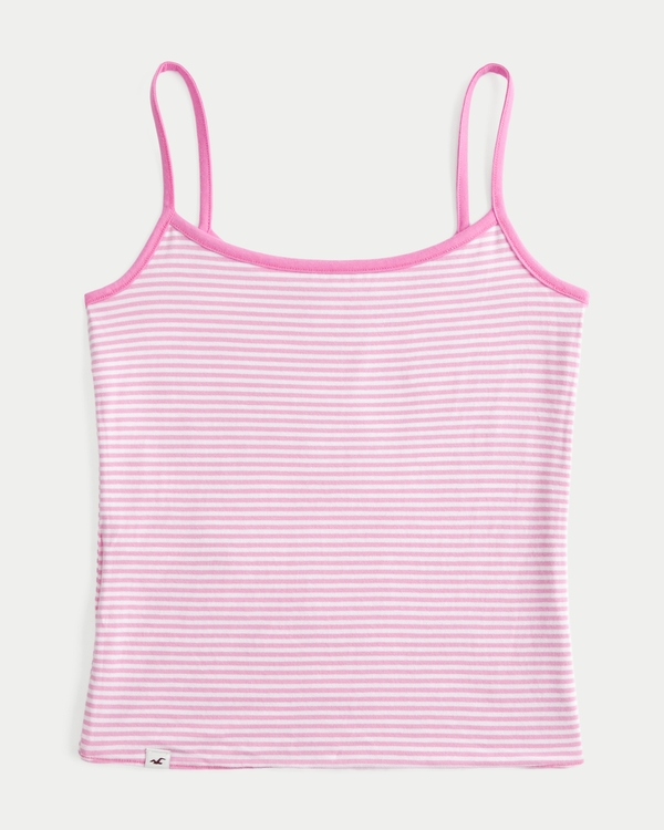 Hollister Callie Reversible Cami, Pink Dot view 2