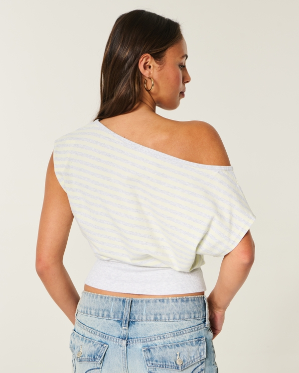 Off-the-Shoulder Banded Top