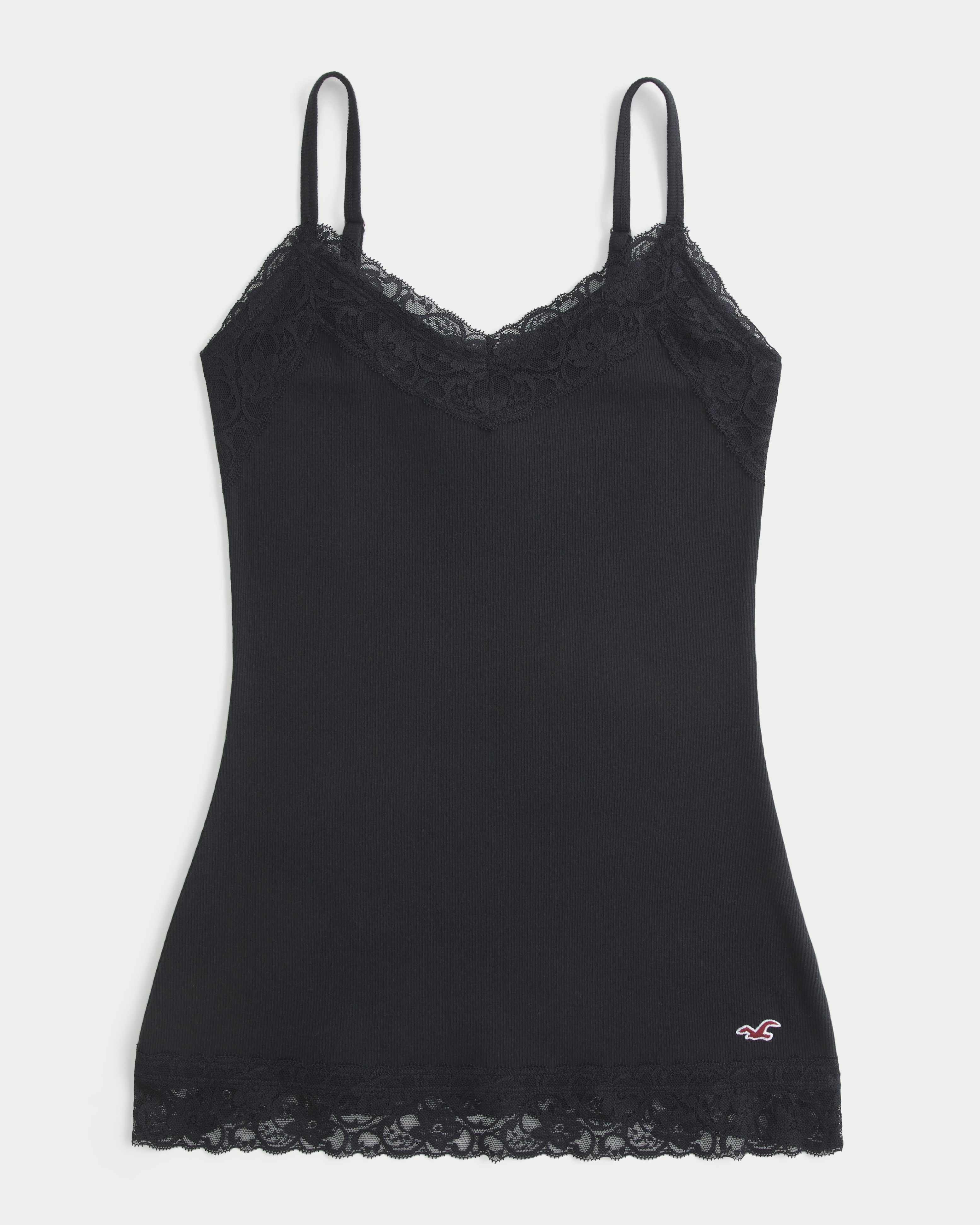 Lace Trim Layering Cami