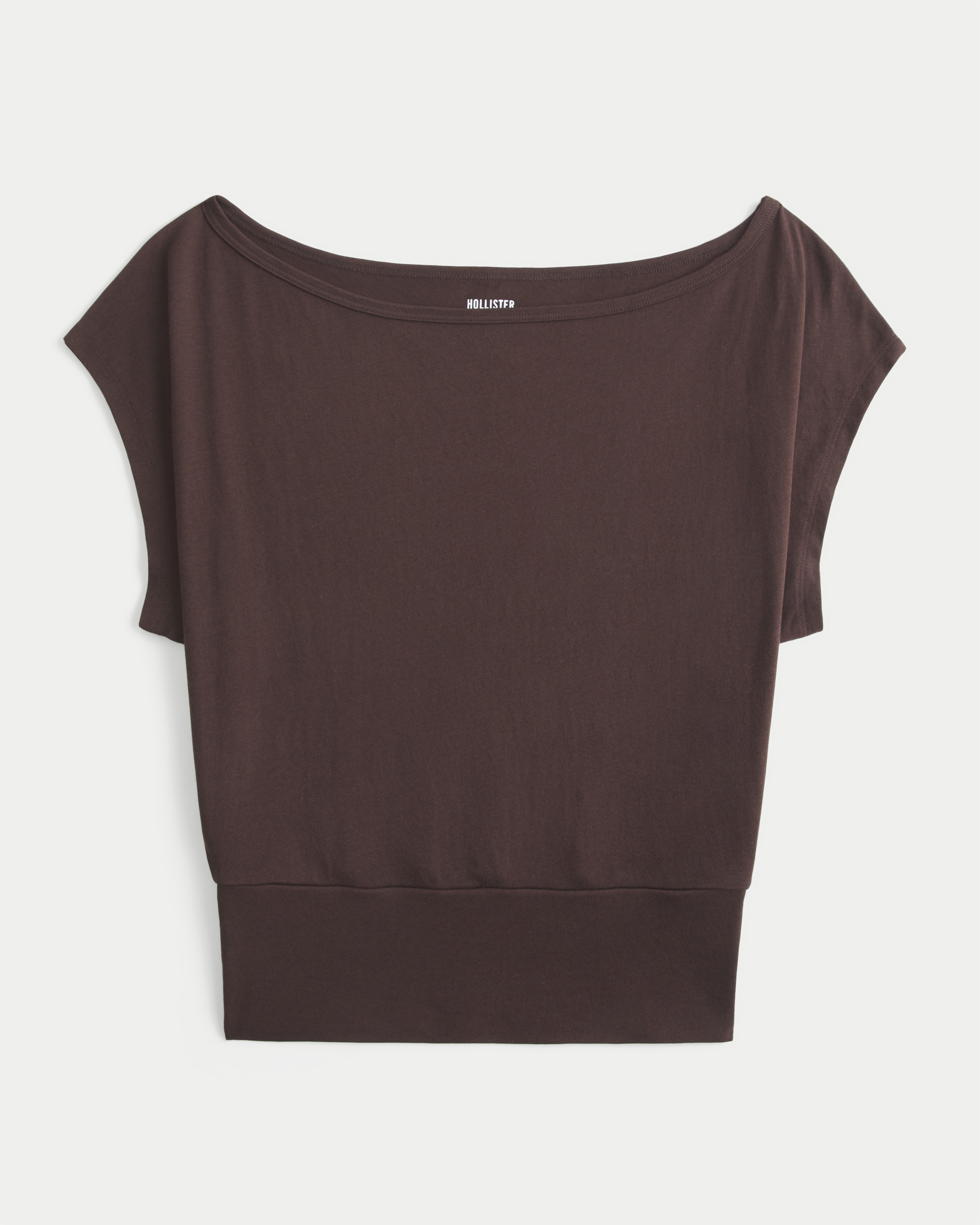 Banded Off-the-Shoulder Top