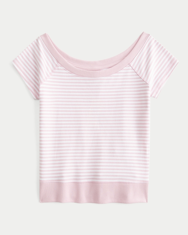 Women's Banded Scoop T-Shirt | Women's Sale | HollisterCo.com