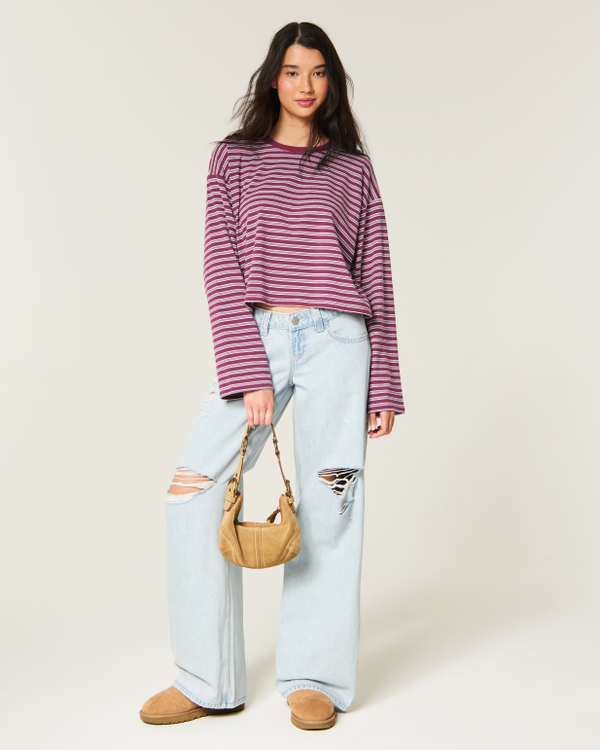 ウィメンズ Long Sleeve T-Shirts | Hollister Co.