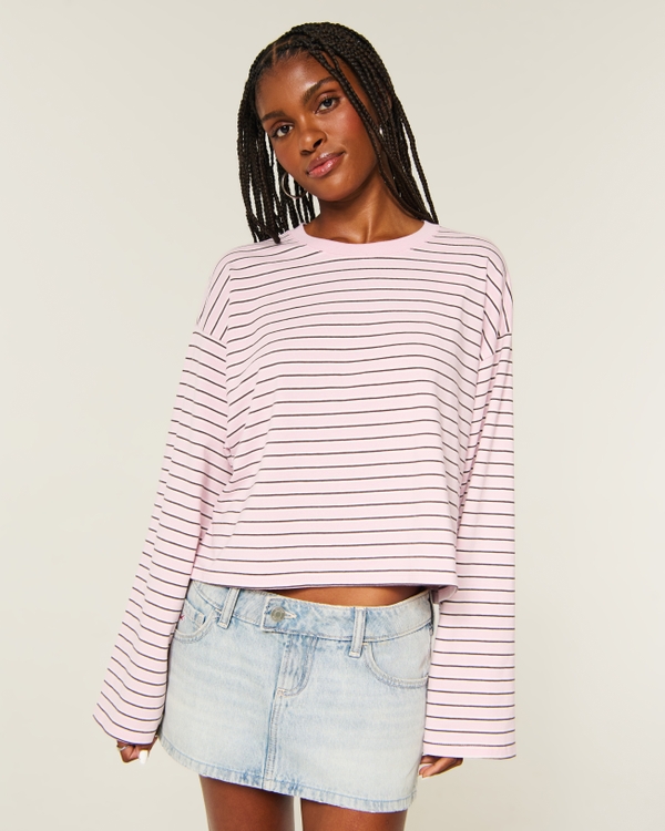 Women's Long Sleeve T-Shirts | Hollister Co.