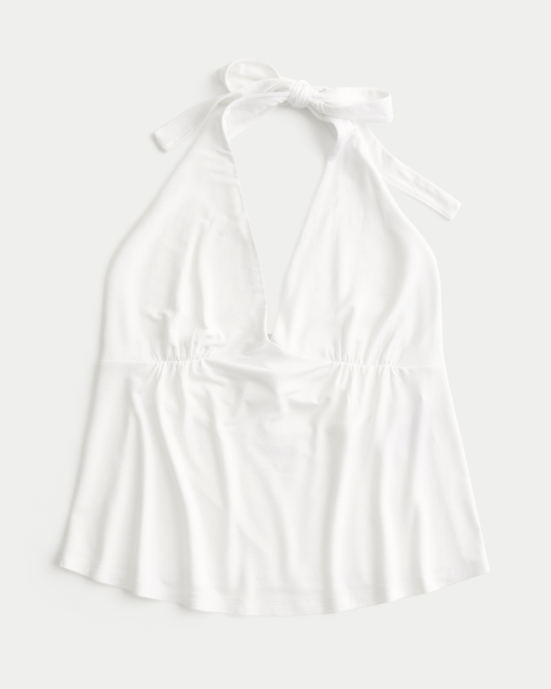 Women's Easy Halter Top | Women's Tops | HollisterCo.ca