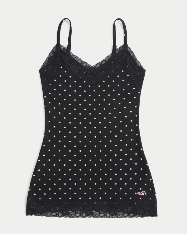 Women's Lace Trim Layering Cami | Women's Tops | HollisterCo.com