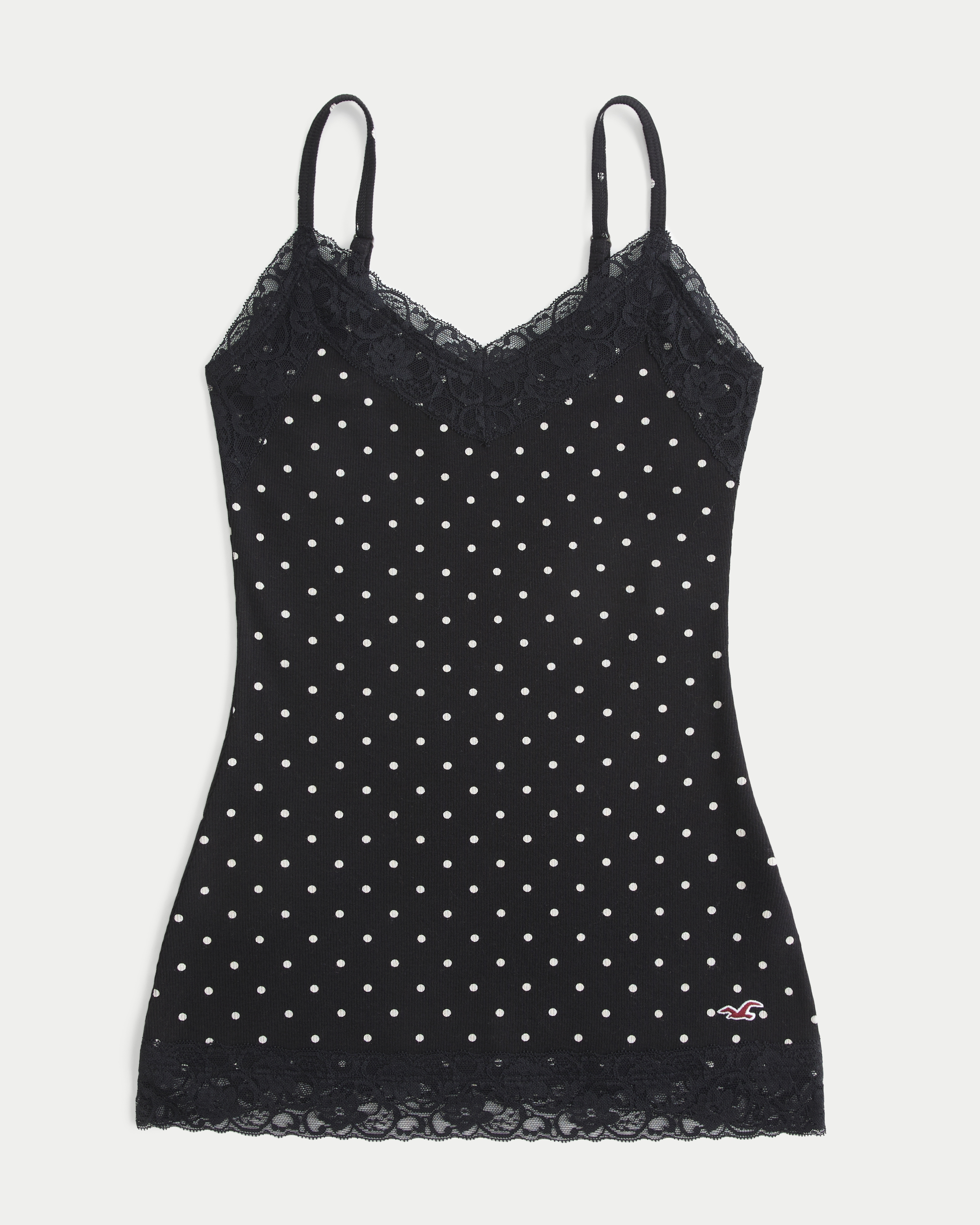 Lace Trim Layering Cami