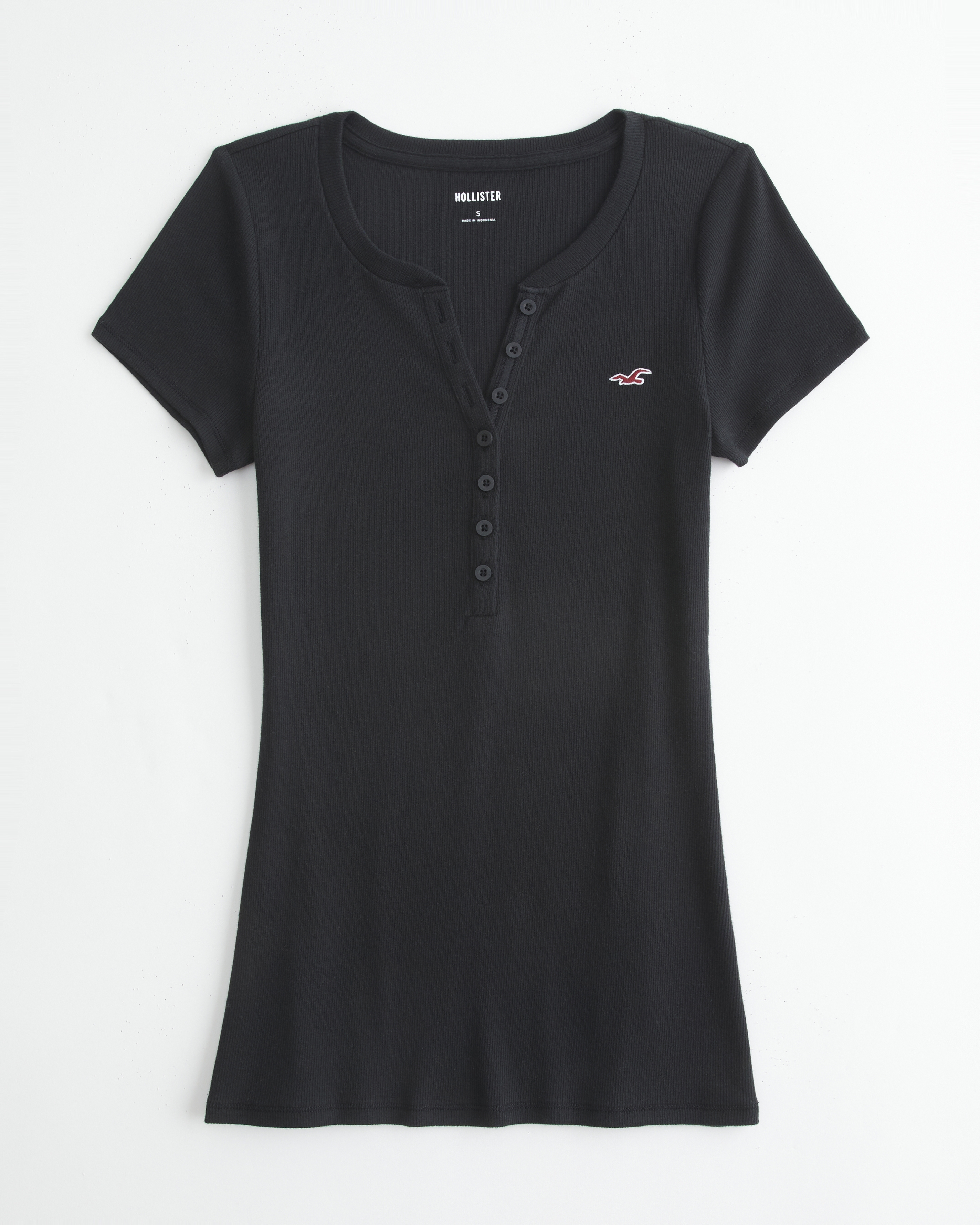 Short-Sleeve Icon Henley