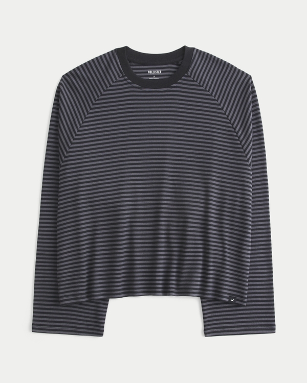 Easy Long-Sleeve Crew T-Shirt