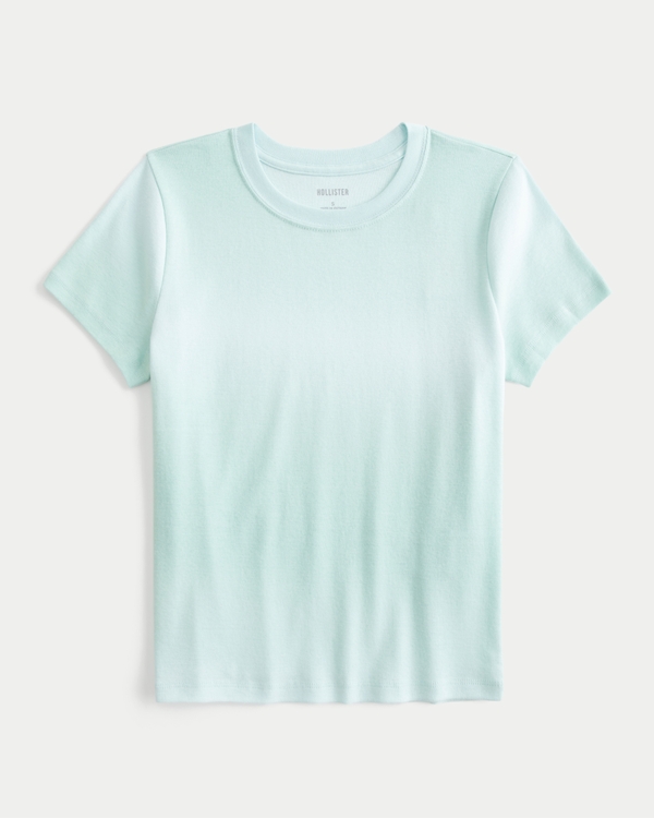 Crew Baby Tee, Ice Blue view 1