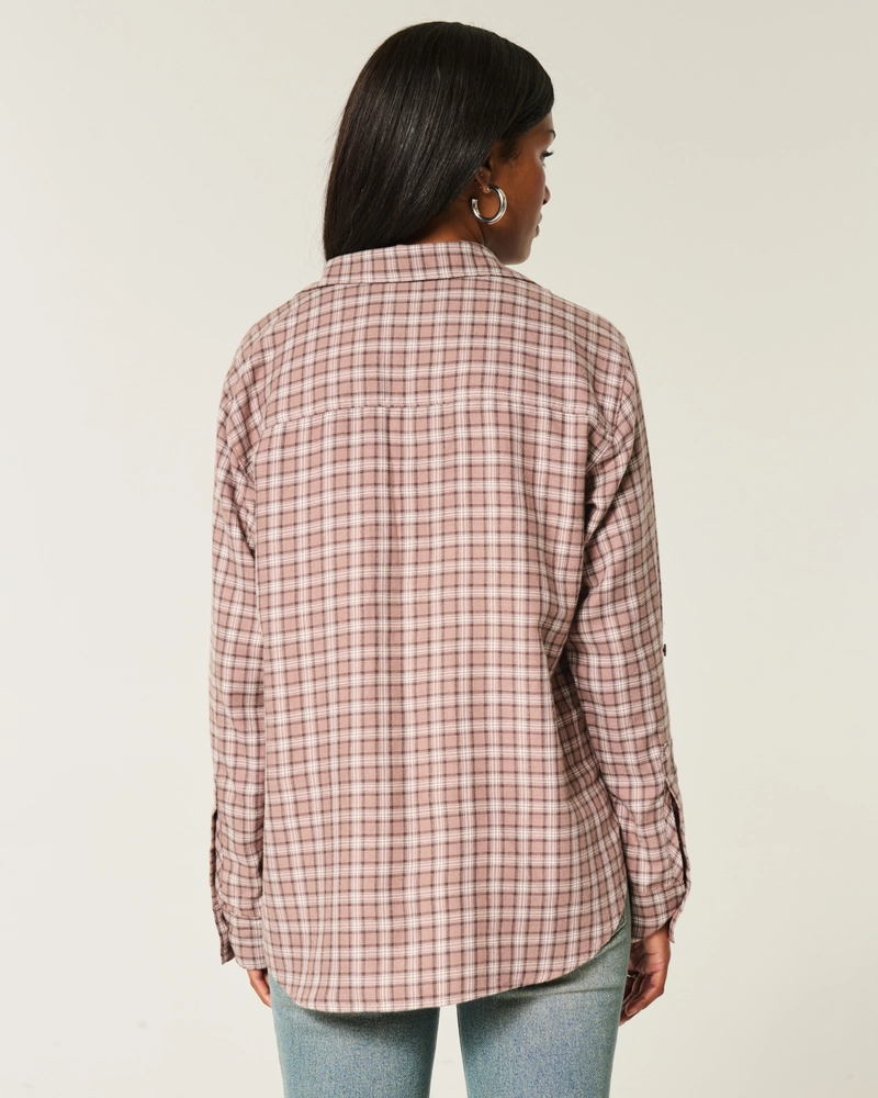 Oversized Flannel Shirt