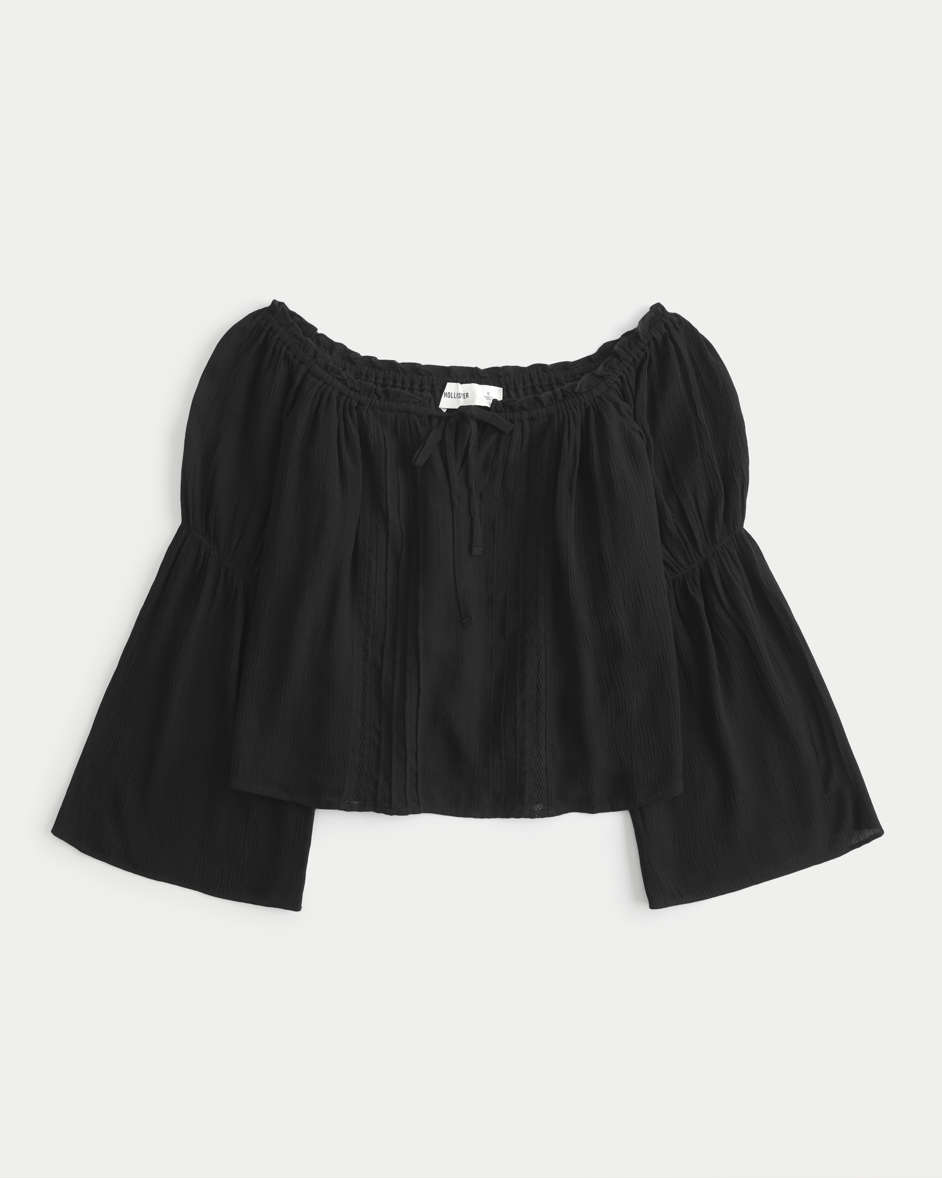 Easy Off-the-Shoulder Long-Sleeve Top