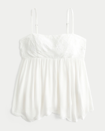 Women's Sequin Embroidered Bust Tunic Top | Women's Tops | HollisterCo.com