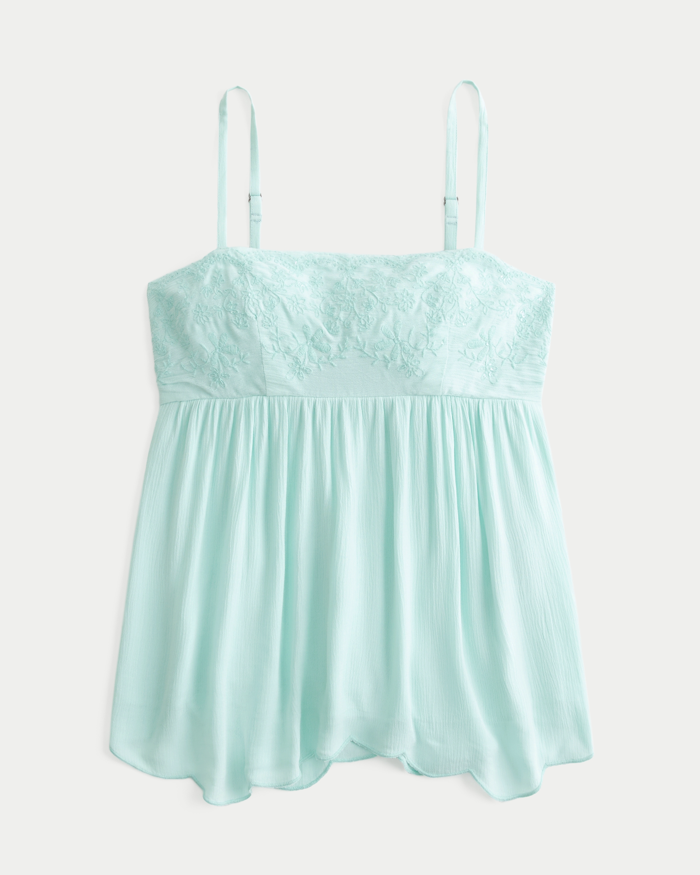 Sequin Embroidered Bust Tunic Top