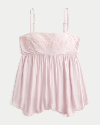 Women's Sequin Embroidered Bust Tunic Top | Women's Tops | HollisterCo.com