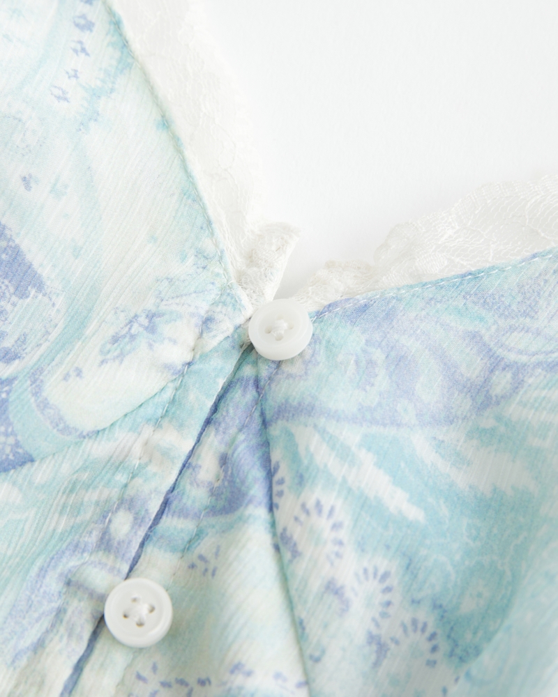 Easy Chiffon Babydoll Top