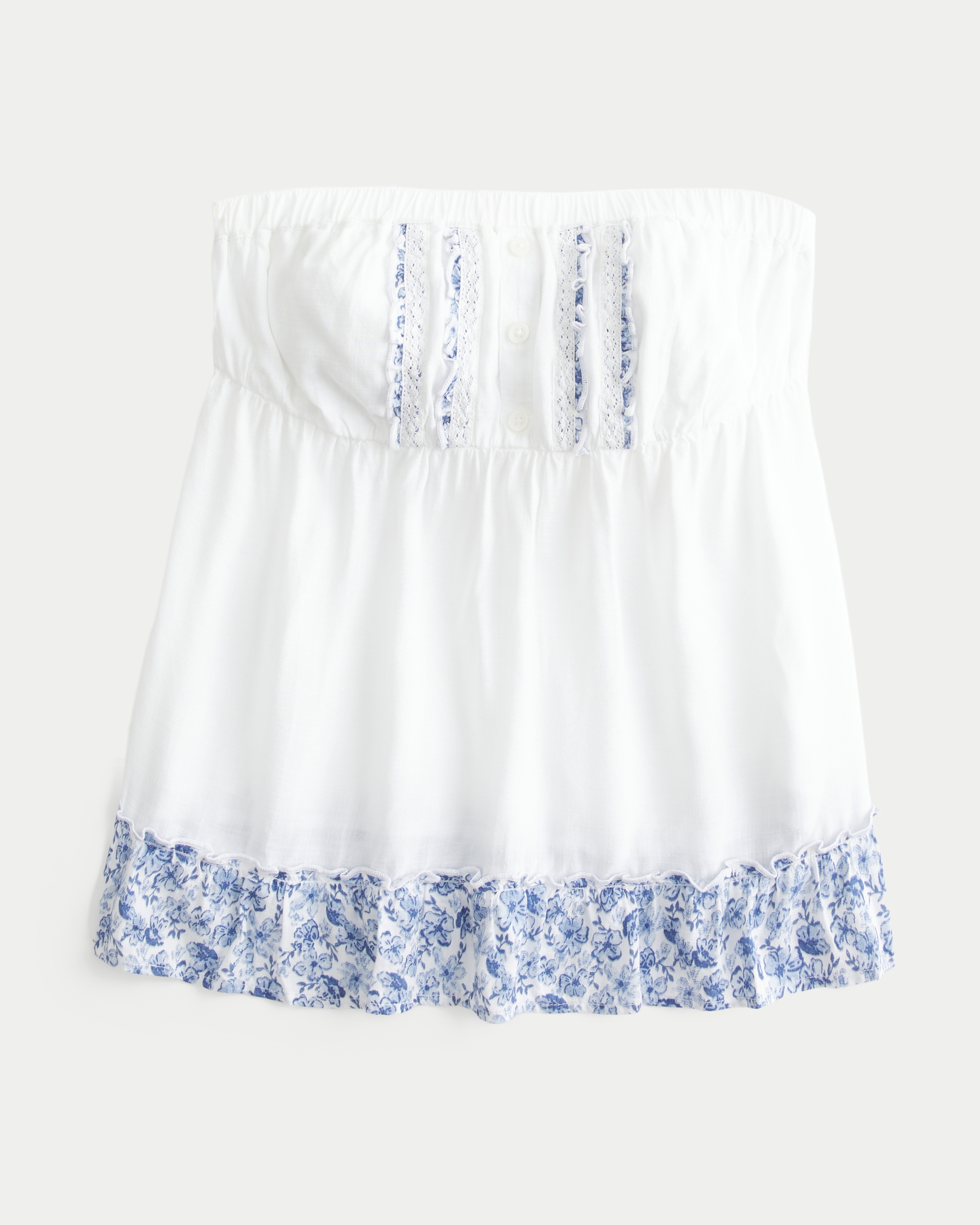 Easy Strapless Babydoll Top