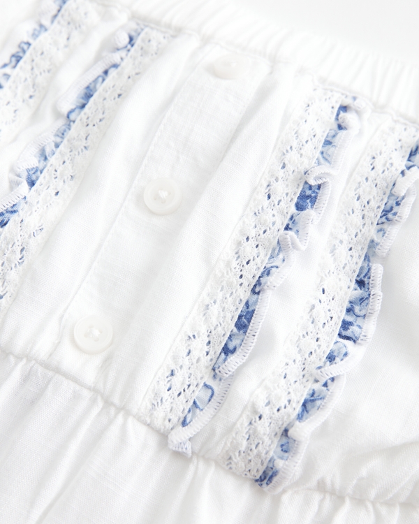 Easy Strapless Babydoll Top